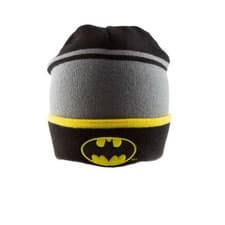 Image of Official DC Batman Logo Beanie Cozy Knit Winter Hat Gift Apparel for Comic Fans