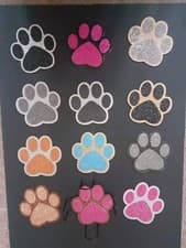 Image of PAW Design SET of 12 COASTERS with STAND