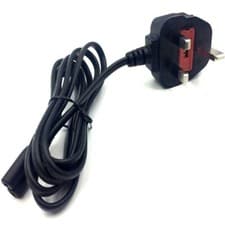 Image of Mains Power Cord Cable 2 Pin Lead UK Plug for Singer Sewing Embroidery Machine