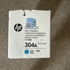 Image of HP Laserjet 304A Toner Cartridge Cyan - CC531A - Genuine