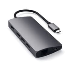 Image of Satechi Type-C Multi-Port adapter 4K with ethernet V2 - Space Grey