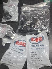 Image of IEC Female Connector Black 9x New