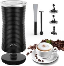 Image of Milk Frother 4 in 1 Electric Milk Frothers Hot & Cold Milk Foamer Automatic Milk