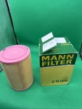 Image of C 15 005 Air Filter 218mm Height Fits Alfa Romeo Giulietta Fiat By Mann Filter
