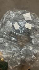Image of Premier Christmas Decorations 50cm Silver Tip Wreath