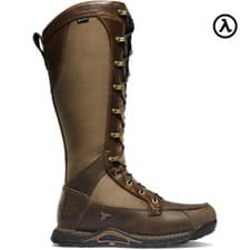 Image of DANNER SHARPTAIL SNAKE BOOT SIDE-ZIP 17" DARK BROWN HUNT BOOTS 45041 - ALL SIZES