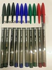 Image of BIC® Cristal 1.6mm Ball Biro Pens - Various Colours - Packs Of 10