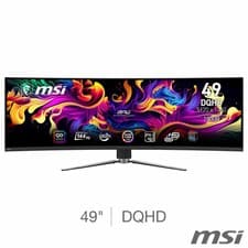 Image of MSI MPG 491CQP DQHD 144Hz QD-OLED Curved Gaming Monitor -NEW BOXED