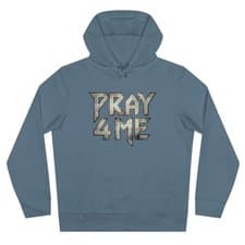 Image of Pray 4 Me Hoodie | Huckleberry Finn Emblem back
