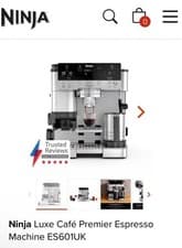 Image of Ninja Luxe Café Premier Coffee Machine ES601UK BRAND NEW IN BOX