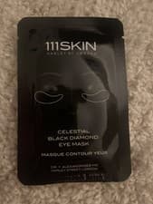 Image of 111Skin Celestial Black Diamond Eye Hydrogel Mask 1pc Retinol & Collagen