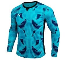Image of Puma Team Tarket Goalkeeper GK Jersey Match Worn Top Uniform T-Shirt (70651902)