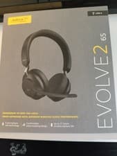 Image of Jabra Evolve2 65 Stereo Wireless Headset (MS Teams, USB-A) - Black