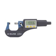 Image of M-SURE Digital Micrometer External 0-25mm 0-1 inch engineering