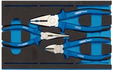 Image of Draper 3PC PLIER SET 63262 Heavy Duty Plier Set in 1/4 Drawer EVA Insert Tray