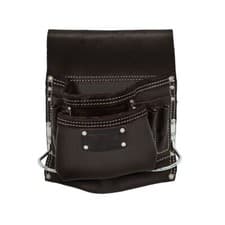 Image of WorkGearUK Oiled Leather 8 Pocket Tool Pouch - WG-PX25