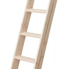 Image of Timber Loft Ladder Extension Kit for DJM Wooden 3-Section Ladder 70cm