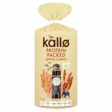 Image of 4x Kallo Protein-Packed Lentil Cakes with Seeds 100g