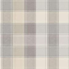 Image of Arthouse Country Check Mono Tartan Plaid Wallpaper Grey 901902