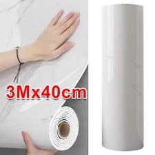 Image of 8X 40cm Marble Wallpaper Kitchen Bathroom Waterproof Self-adhesive Wall Sticker