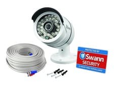 Image of Swann PRO-T858 3 MegaPixel HD Bullet CCTV System Camera Night vision up to 100ft