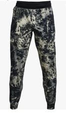 Image of Under Armour Unstoppable Joggers Men's Pants Green Camo Size L 1352027-015