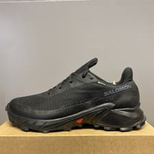 Image of Salomon Alphacross 5 Goretex GTX Trainers Black Men's size UK 11.5 #A42