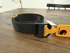 Image of NEW Carhartt Nylon Webbing Ladder Lock Belt Black XL Heavy Duty Pant Sz 40-42