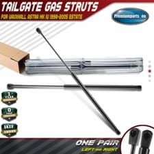 Image of 2x Tailgate Rear Boot Gas Struts for Vauxhall Astra MK4 Estate 1998-2005 132739