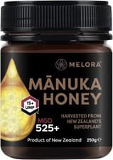 Image of Melora Genuine Manuka Honey - 525 MGO, 250g - 15+ UMF - 100% Pure & Traceable H