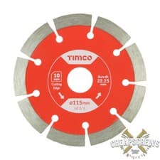 Image of TIMCO Segmented Cutting Edge Diamond Blade 115mm - 230mm - 300mm 4,5" - 9" - 12"