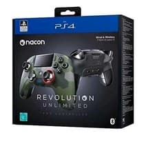 Image of Nacon Revolution Unlimited Pro Controller for Sony PlayStation 4 Camo Green- New