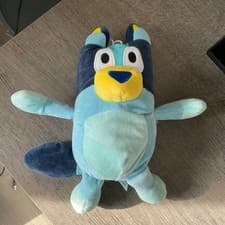 Image of Bluey Cartoon Dog Plush Soft Toy Kids Stuffed Animal Doll 28 cm Brand New 