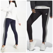 Image of Women’s Adidas New 3-Stripes Leggings Running Gym