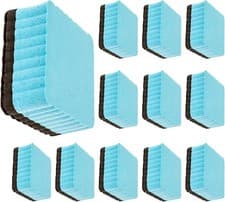 Image of 12 Pack Magnetic Dry Erase Erasers 2x2 Inch - Felt Whiteboard Erasers
