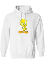 Image of TWEETY LOONEY TUNES CARTOON WOMENS MENS UNISEX HOODIE BIRTHDAY GIFT PRESENT