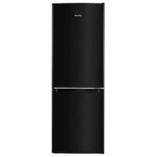 Image of electriQ 168 L 70/30 Fridge Freezer – Black, Reversible Door, LED Alarm