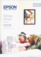 Image of EPSON A4 GLOSSY PHOTO PAPER 200GSM 20 SHEETS S042178 Inkjet Glosy UK Stock Thick