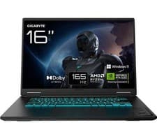 Image of GIGABYTE A16 16" Gaming Laptop - AMD Ryzen 7, RTX 5060 - REFURB-C