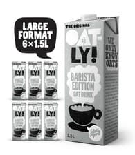 Image of Oatly Barista Edition Large Pack Long Life 6 x 1.5 Litre