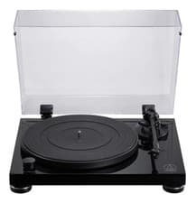 Image of Audio-Technica AT-LPW50PB Fully Manual Bet-Drive Turntable Record Player - Black
