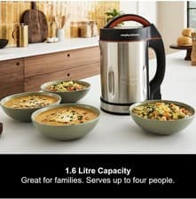 Image of Morphy Richards Classic Soup Maker, 1.6L, Multi-Settings, LED Displayed Panel