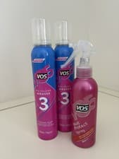 Image of VO5 BIG VOLUME MOUSSE 200ml & 175ml. HEAT PROTECT SPRAY 200ml PLEASE SEE PHOTOS