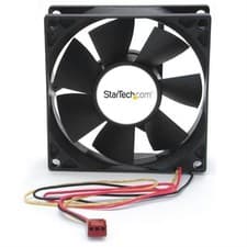 Image of StarTech 80x25mm Dual Ball Bearing Computer Case Fan w/ TX3 Connector