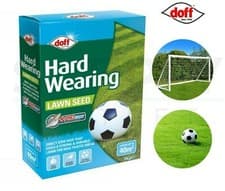 Image of Doff 1kg Hardwearing Lawn Seed With Procoat Fast Acting Durable Cover Upto 40m2