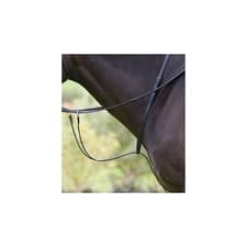 Image of Shires Blenheim Running Martingale - Leather - Black/Brown