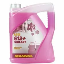 Image of COOLANT ANTIFREEZE G12+ RED READY MIXED 5L LONG LIFE GERMAN HI SPEC 1-20 LITRES