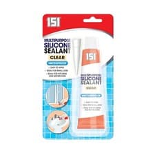 Image of Silicone Sealant Clear Tube Waterproof Tube Multipurpose Kitchen Bathroom 70g