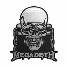 Image of Megadeth VIC Rattlehead Anstecker Pin Größe: ca. 4,5 cm x 5 cm