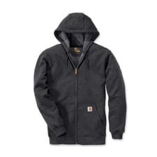 Image of Carhartt Zip Hooded Sweatshirt Carbon Heather